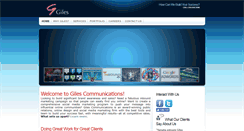 Desktop Screenshot of giles.com
